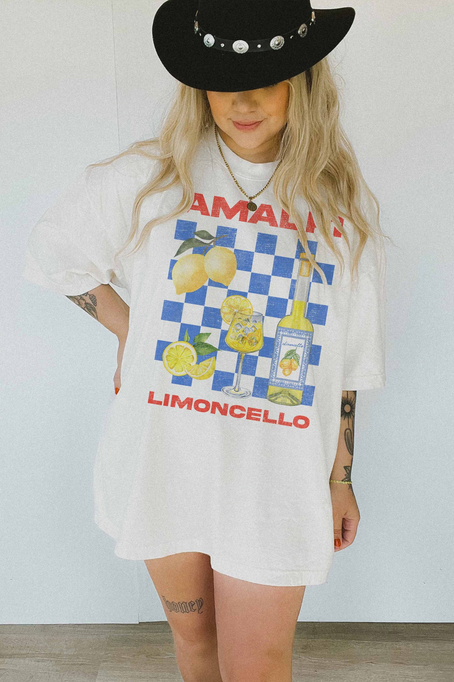 AMALFI LIMONCELLO OVERSIZED TEE