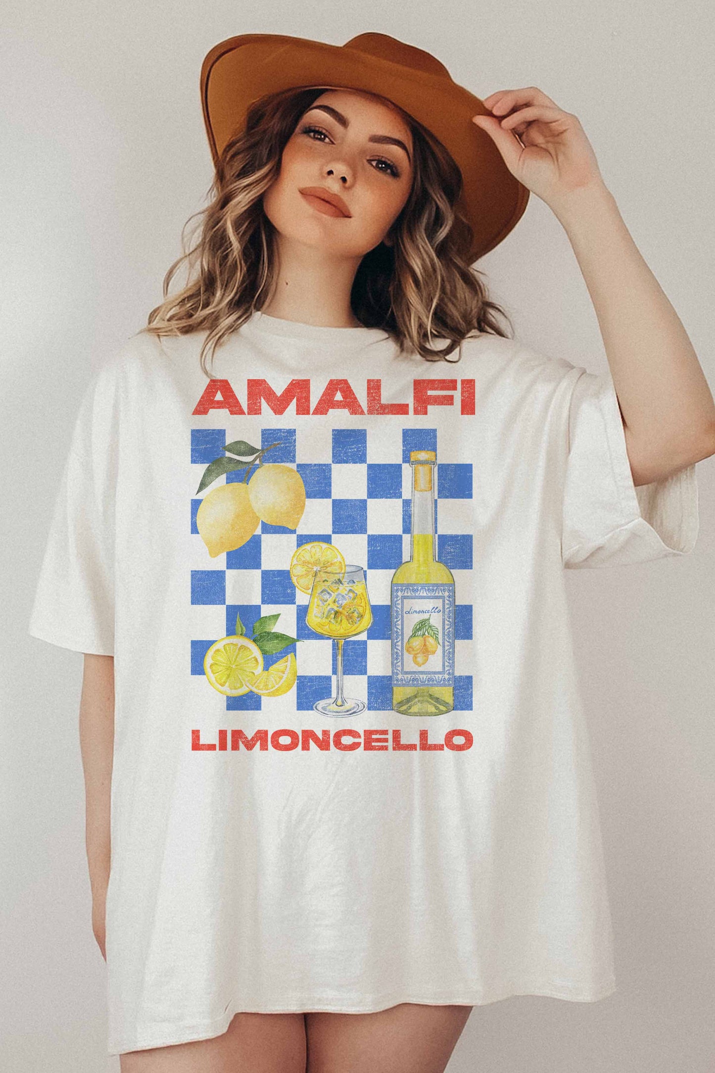 AMALFI LIMONCELLO OVERSIZED TEE