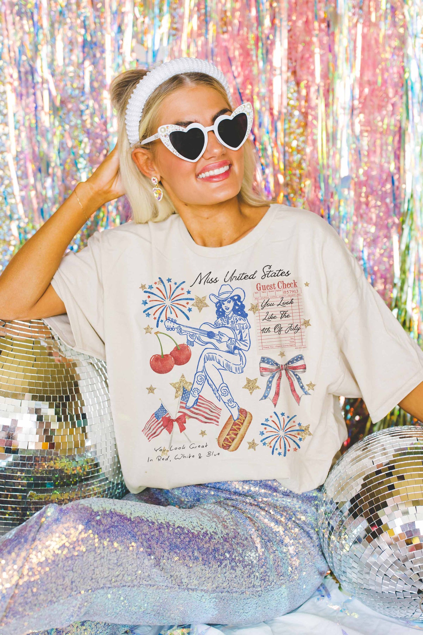 MISS UNITED STATES OVERSIZED TEE