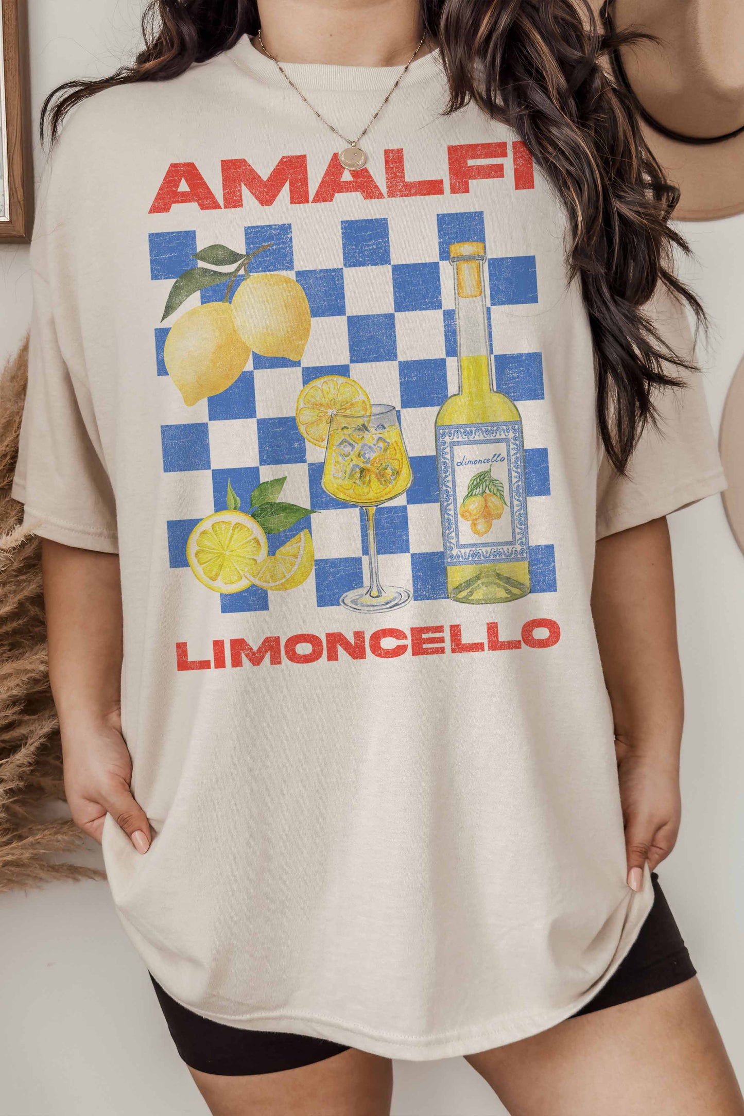 AMALFI LIMONCELLO OVERSIZED TEE