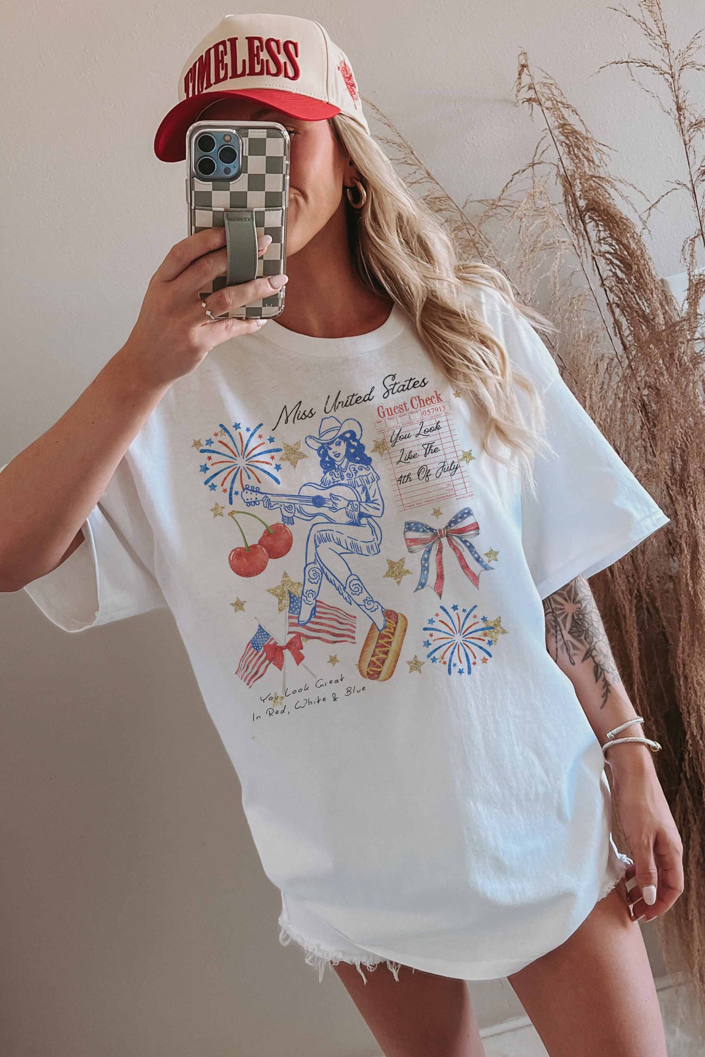 MISS UNITED STATES OVERSIZED TEE