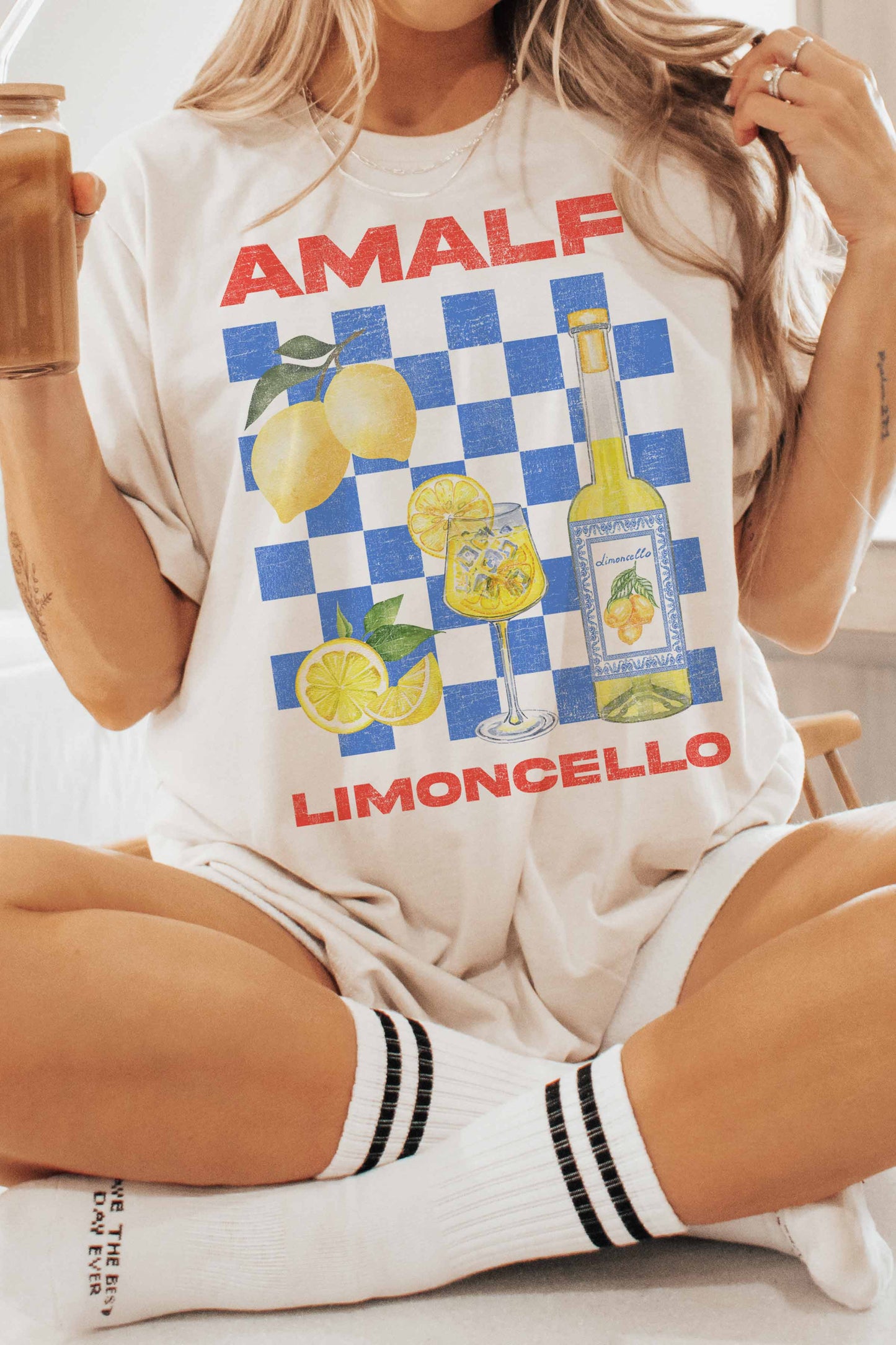 AMALFI LIMONCELLO OVERSIZED TEE