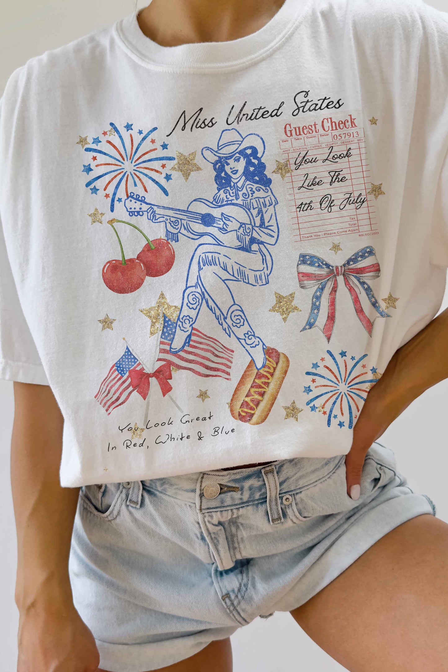 MISS UNITED STATES OVERSIZED TEE